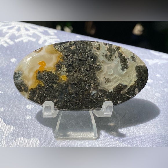 Druzy Marcasite Cabochon - Picture 16 of 16